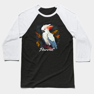 Pretty Cockatoo Baseball T-Shirt